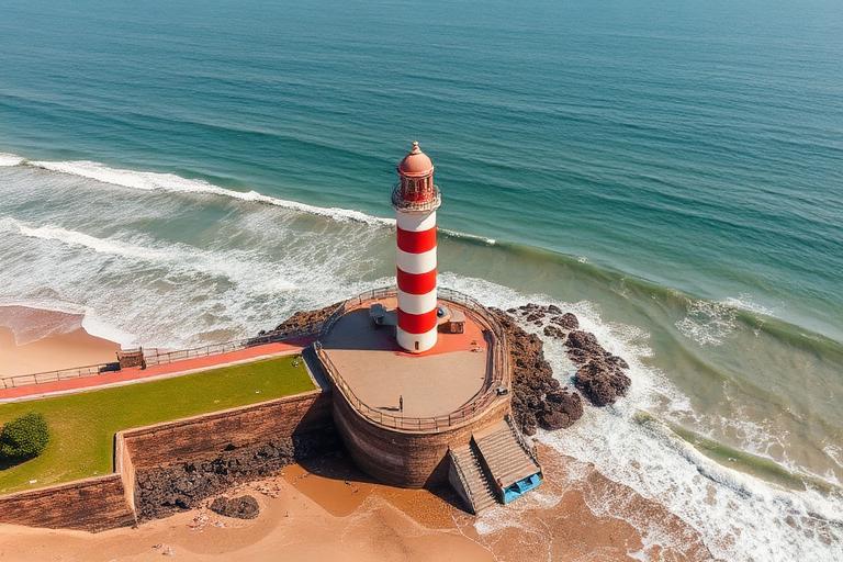 Coastline at uMhlanga Rocks, KwaZulu-Natal